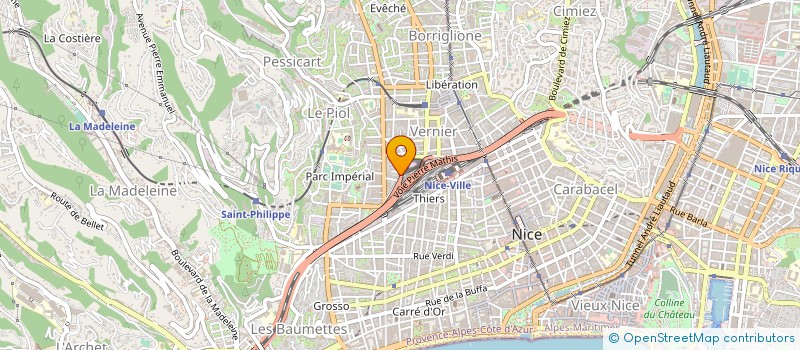 localisation de l'entreprise VASCO DE GAMA à NICE
