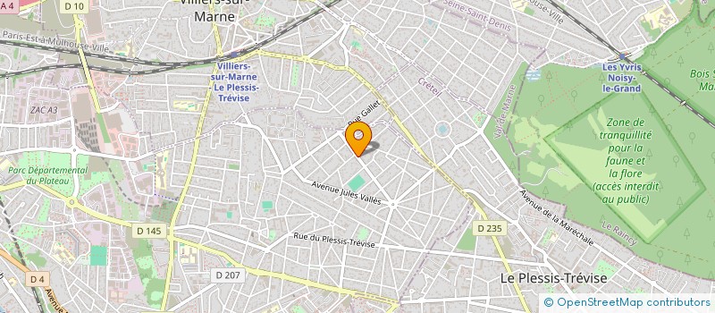 localisation de l'entreprise VASCO PLOMBERIE  CHAMPIGNY-SUR-MARNE