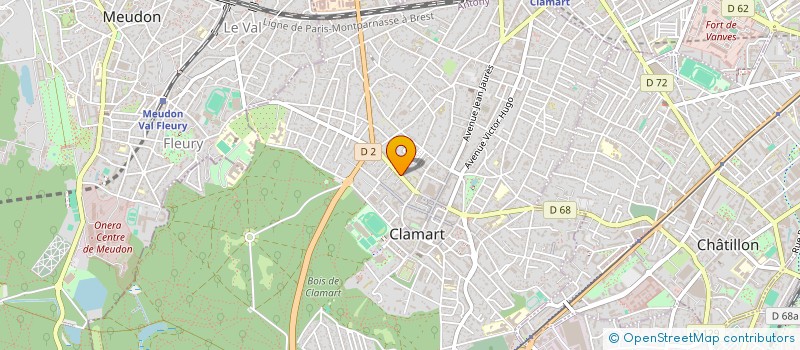 localisation de l'entreprise VASCO RENOV à CLAMART