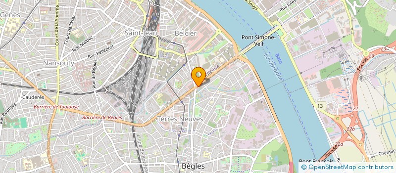 localisation de l'entreprise VASCOES à BEGLES
