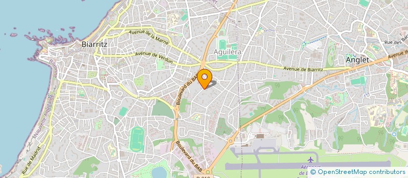 localisation de l'entreprise VASCONIE IMMOBILIER à BIARRITZ