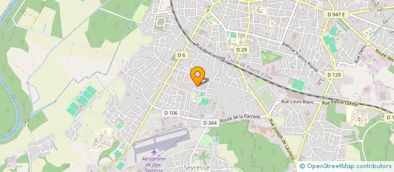 localisation de l'entreprise VASCONS à DAX