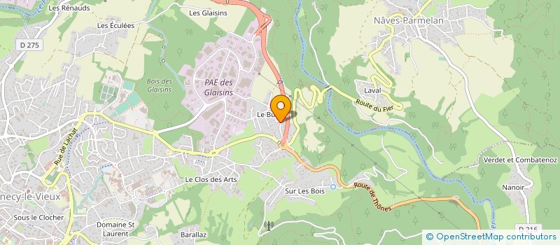 localisation de l'entreprise VASCOPOLO à ANNECY