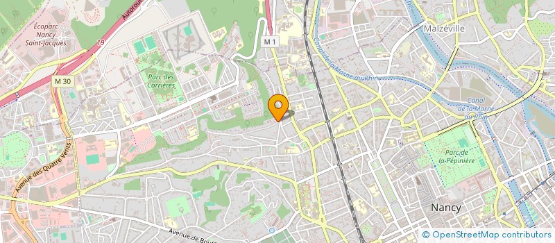 localisation de l'entreprise VASCU EST  NANCY