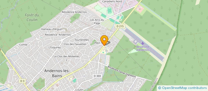 localisation de l'entreprise VASCUANDER  ANDERNOS-LES-BAINS