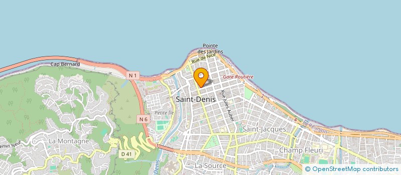 localisation de l'entreprise VASCULAIRE 974 à SAINT-DENIS