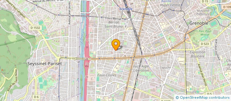 localisation de l'entreprise VASCUR  GRENOBLE