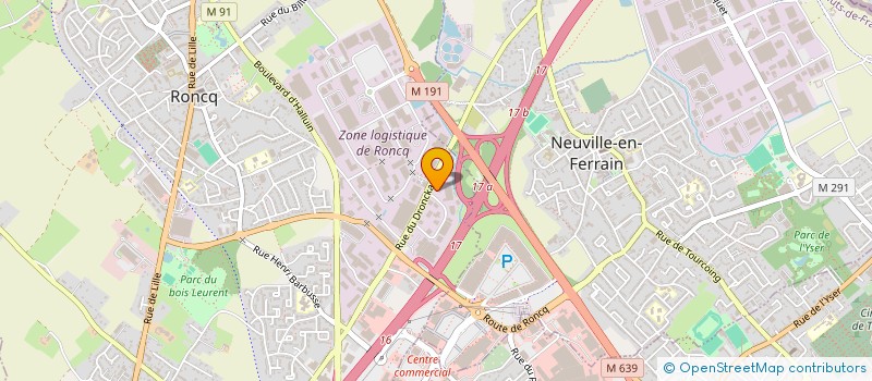 localisation de l'entreprise VASDES à RONCQ
