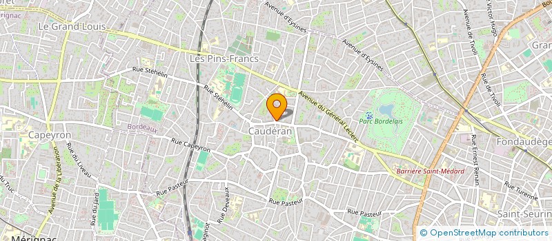 localisation de l'entreprise VASE  BORDEAUX