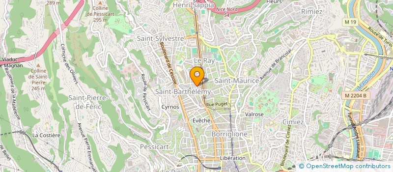 localisation de l'entreprise VASILESCU INGENIERIE à NICE