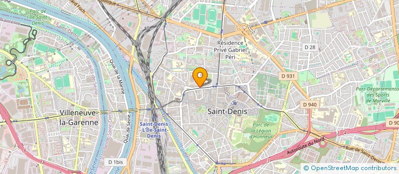 localisation de l'entreprise VASKEN 1.3  SAINT-DENIS