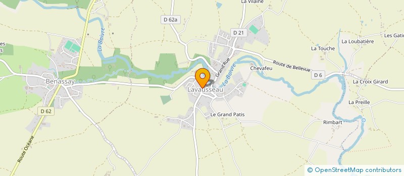 localisation de l'entreprise VASLES DE BOIVRE  BOIVRE-LA-VALLEE