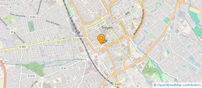 localisation de l'entreprise VASLO à TROYES