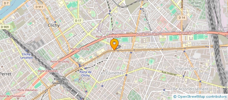 localisation de l'entreprise VASONGELE TRANSPORT  PARIS