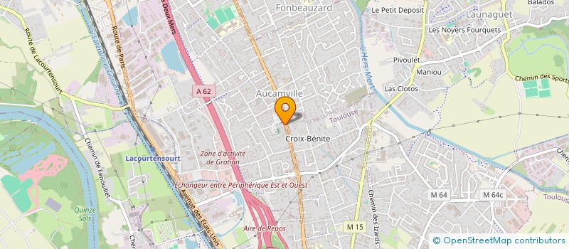 localisation de l'entreprise VASP à AUCAMVILLE