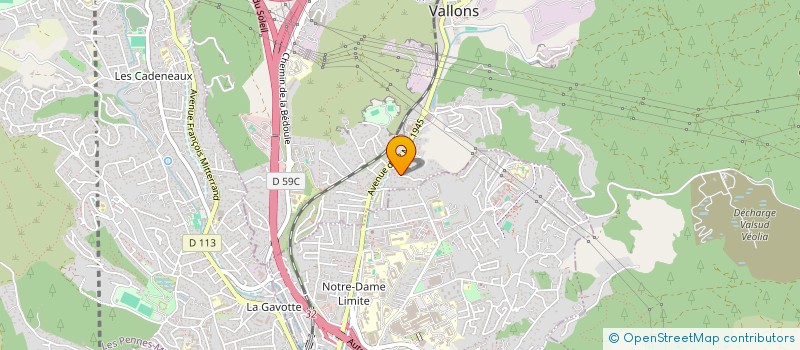 localisation de l'entreprise VASSAIL FIGULINI à SEPTEMES-LES-VALLONS
