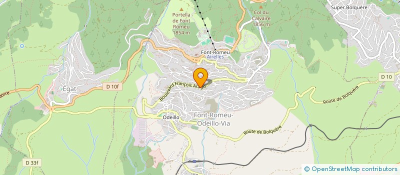 localisation de l'entreprise VASSAL BURAIS  FONT-ROMEU-ODEILLO-VIA