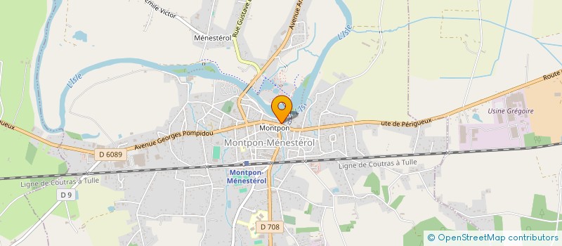 localisation de l'entreprise VASSEAUD ERIC ET GRAVIERE MICHEL  MONTPON-MENESTEROL