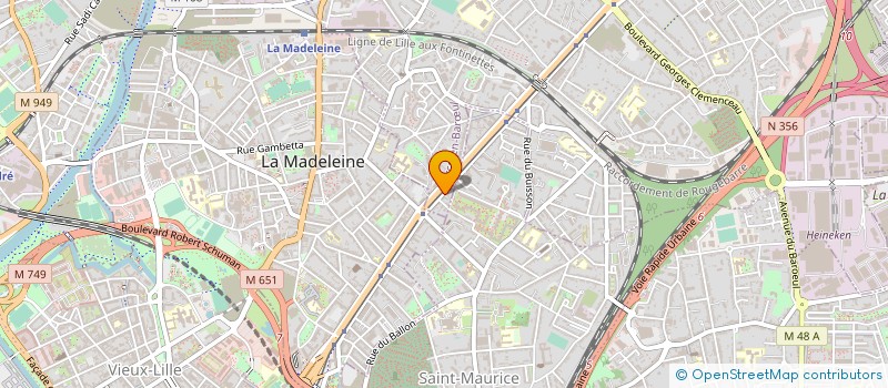 localisation de l'entreprise VASSECOMMUNICANT à MARCQ-EN-BARŒUL