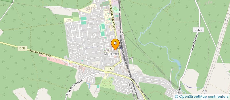 localisation de l'entreprise VASSELIN  MORCENX-LA-NOUVELLE