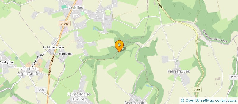 localisation de l'entreprise VASSET  HERMEVILLE