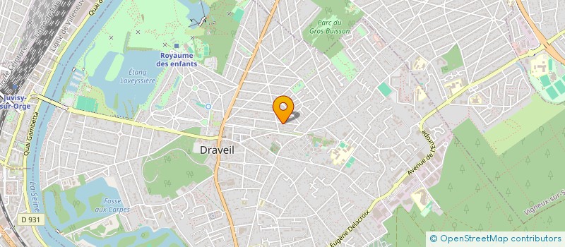 localisation de l'entreprise VASSEUR BATIMENT à DRAVEIL