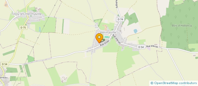 localisation de l'entreprise VASSEUR INVEST  HERMAVILLE