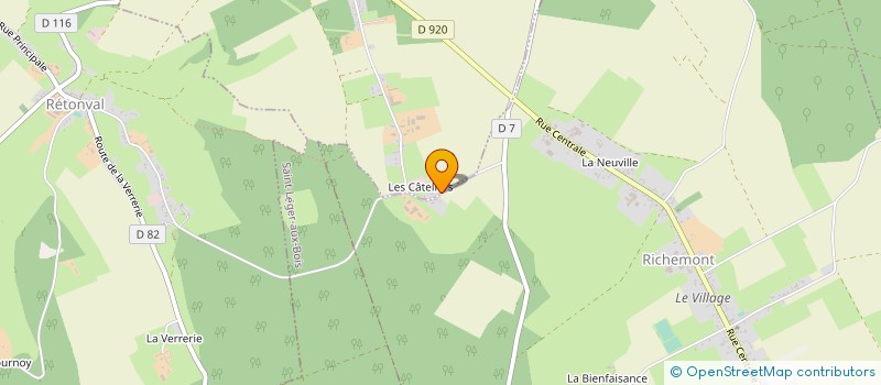localisation de l'entreprise VASSEUR PERE ET FILS à RICHEMONT