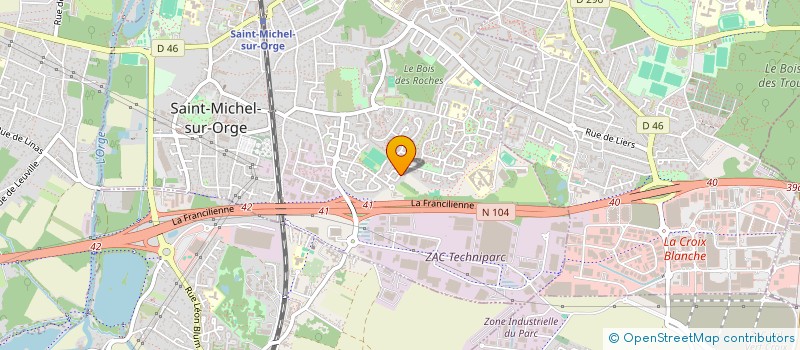 localisation de l'entreprise VASSEUR TERRASSEMENT à SAINT-MICHEL-SUR-ORGE