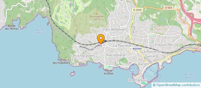 localisation de l'entreprise VASSILIA DISTRIBUTION DENTAIRE à BANDOL