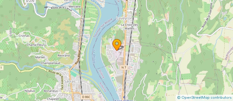 localisation de l'entreprise VASSIMMO II  LAVEYRON