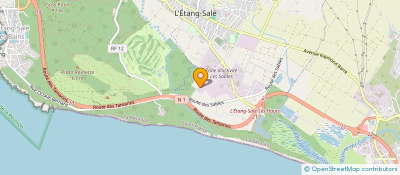 localisation de l'entreprise VASSOR FRERES à L'ETANG-SALE