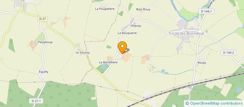 localisation de l'entreprise VASSOR NATHALIE à TRIZAY-LES-BONNEVAL