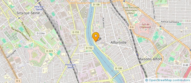 localisation de l'entreprise VASSY à ALFORTVILLE