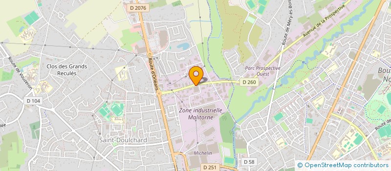 localisation de l'entreprise VAST  SAINT-DOULCHARD