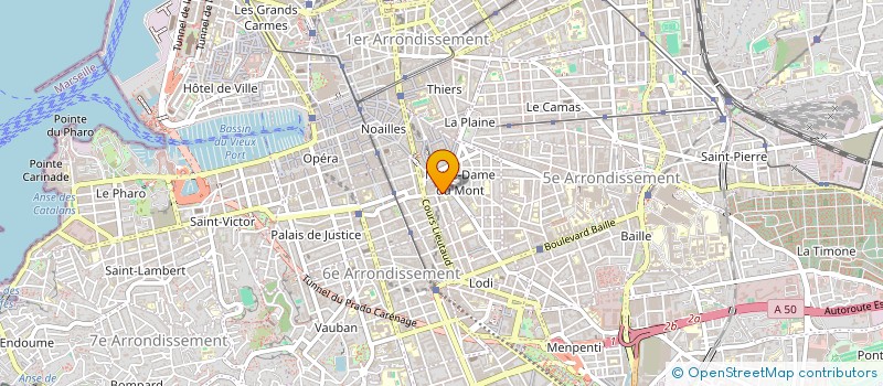 localisation de l'entreprise VASTE PROGRAMME  MARSEILLE