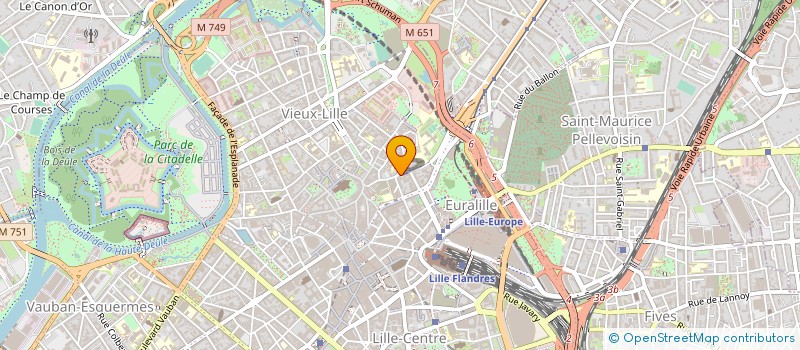 localisation de l'entreprise VASTERIVAL à LILLE
