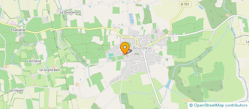 localisation de l'entreprise VASTOAK  OREE-D'ANJOU