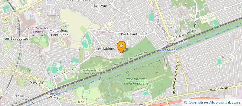 localisation de l'entreprise VASY INSTAL à SEVRAN