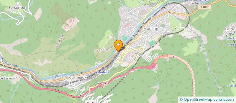 localisation de l'entreprise VATAN  MODANE