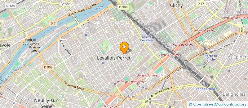 localisation de l'entreprise VATBOX à LEVALLOIS-PERRET