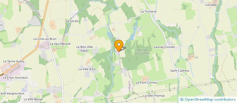 localisation de l'entreprise VATCOM  CREHEN