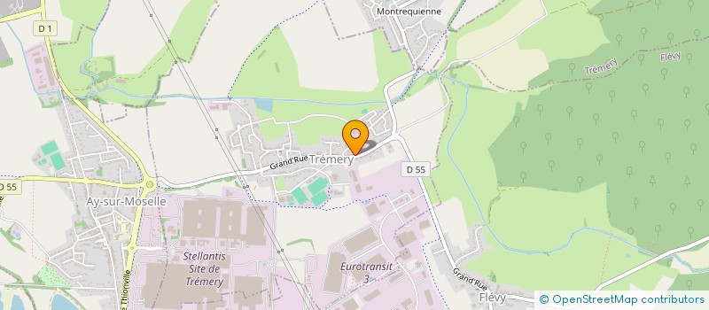 localisation de l'entreprise VATEC  TREMERY