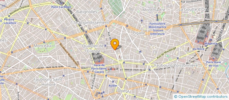localisation de l'entreprise VATEL CAPITAL à PARIS