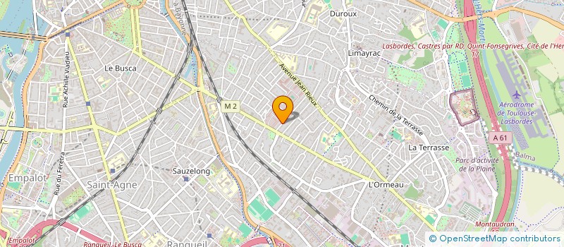 localisation de l'entreprise VATHOMA à TOULOUSE
