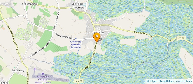 localisation de l'entreprise VATOLAHY  SAINT GEORGES D'OLERON