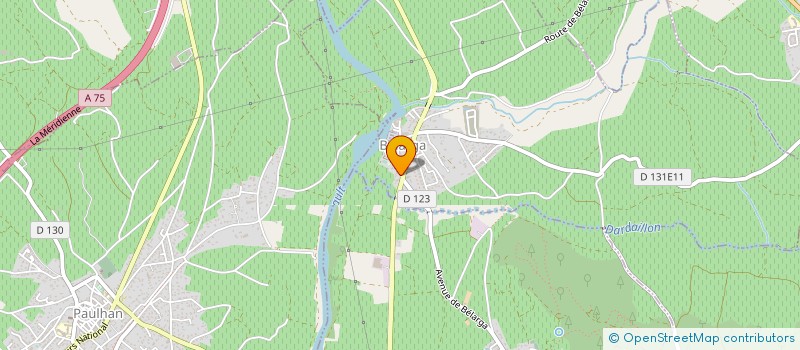 localisation de l'entreprise VATOU TRAITEUR à BELARGA