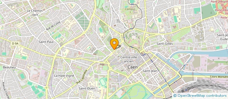 localisation de l'entreprise VAU à CAEN