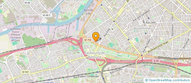 localisation de l'entreprise VAUBAN 133 à LILLE