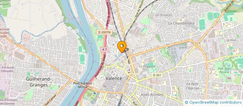 localisation de l'entreprise VAUBAN  BOURG-LES-VALENCE